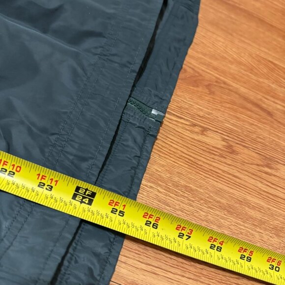 Vintage‎ 90s Nike Forest Green and Orange Full Zip Windbreaker - Picture 7 of 7